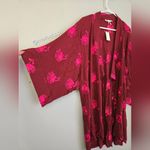 Anthropologie Floreat Embroidered Kimono Robe Photo 4