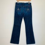 7 For All Mankind dark wash “A pocket” low rise flare y2k jeans. Size 29. Photo 1