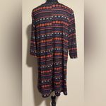 EUC Dressworks Orange and Purple Halloween Graphic Dress size medium Photo 4