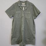 Madewell Garment-Dyed Relaxed Coverall Romper Photo 2