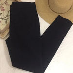 Soft Surroundings  Super Sleek Ponte Leggings Black Small Photo 3