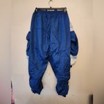 Vintage y2k womens tracksuit by snapper size medium pants and jacket Blue Photo 1