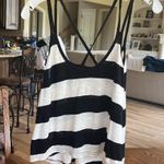 Rue 21 Black and White Striped Women's Flowy Tank Top NEW Photo 8