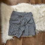 Lulus LULU’S Collegiate Class Black And White Gingham Mini Skirt Photo 3