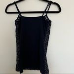 Loft  Dark Blue & White Tank top size XS Photo 4