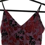 Lulus Party Girl Plum Velvet Burnout Flocked Bodycon Mini Dress Size Medium Y2K Photo 5