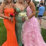 Windsor Bright orange  prom dress Photo 0