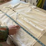 Brannan Street USA White Southwestern Embroidered Pearl Button Shirt Size 4 Photo 9