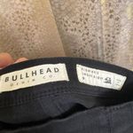 Vintage 2000s Bullhead Denim Black High Rise Pull On Short Shorts 9 NWT Size undefined Photo 2