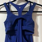 Lululemon  | Tank Top Bra Shirt Size 6 Blue Photo 4