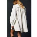 Free People Cherry Mini Dress in Optic White Size Small Western Bohemian Photo 7