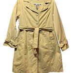 Chadwick's ‎ Belted Trench Coat Floral Lined Lightweight Jacket 6 Petite Photo 0