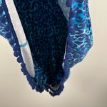 Lilly Pulitzer Navy Leopard Gigi Romper Beachy Vacation Size L Photo 9