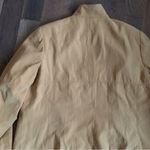 Dress Barn  Yellow Zip Blazer Jacket Size 24W Photo 8