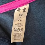 Under Armour Womens Hoodie Sleeveless Loose Fit Pullover Lightweight Blue Pink Photo 8