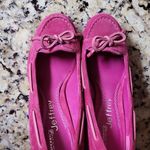 Sperry Jeffrey Top-Sider Pink Suede Wedges Size 7.5 Photo 6