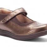 Drew  metallic copper rose ortho arch support Mary Jane shoes Photo 0