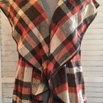 Cardigan/Vest, Large Orange Photo 0