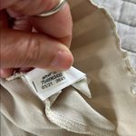 Aerie offline og original beige square neck cropped cotton ribbed baby tee M​ Photo 4