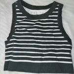 Aerie  Striped Crop Top/ Sports Bra  Photo 1