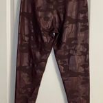 Sage Collective Red Oxblood Camo Leggings Photo 2