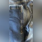 ZARA Denim Skinny Jeans with Faded Wash and Ankle Zippers Photo 6