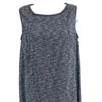 Max Studio  Weekend‎ Women’s Sleeveless Gray Shift Dress Size Small Lightweight Photo 4