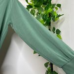 Athleta  Seasoft Willow V-Neck Sweatshirt UPF 50+ Vineyard Green Modal S Small Photo 10