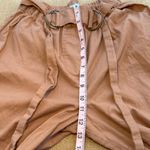 The Drop Women's High Waisted Cropped Wide Leg Pant by Paola Alberdi Pants XS Tan Photo 6