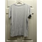 J.Crew  Women's Size Medium Girls Just Wanna Have Sun Lavender Slub Cotton Tee Photo 2