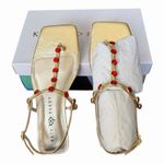 Katy Perry Camie Gemstone Gold Sandal NIB Size 7 Resort And Vacation Chic Photo 7