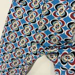 ZARA  Geometric Print Linen Blend Trouser Pants Wide Leg Size Small Photo 5