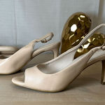 Cole Haan COLE HANN Maya Sling Back Nude Leather Pump Photo 0