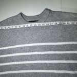 Inner circle light grey with white horizontal stripes sweater long sleeve Size L Gray Size L Photo 8