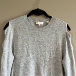 Ted Baker ✨  London Gray Bow Sleeve Wool Blend Sweater 6 Photo 1