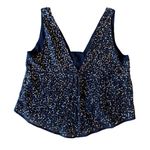 ZARA Sparkly Sequin Black Sleeveless Swing Top Size Small 0615J Photo 8