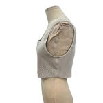 Aritzia  Babaton Sculpt Knit Cropped Tank Top Squareneck‎ Gray Plus Size 1X Photo 4