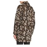 Veronica Beard Camille Animal Print Cocoon Jacket Women’s Size 6 Brown Leopard Photo 1