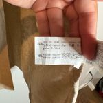 ZARA  cream linen blend oversized button down shirt Photo 3