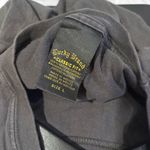 Lucky Brand  Black Sleeveless Graphic Tee Size Large Casual Boho Rocker Style Photo 5