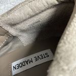 Steve Madden  Taupe Tan Connr Leather Suede Ankle Bootie Size 6.5 Side Zip Photo 11