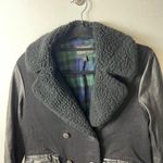 Current/Elliott Current Elliott leather wool coat women’s size 2 Photo 1