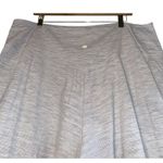 Lululemon Wide Leg Cropped Pants Womens 20 Gray Align Super High Rise Nulu Yoga Photo 4