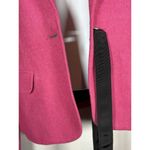 Lilly Pulitzer  Wool Blend Crop Blazer Tie Front Pink Preppy Old Money Small Photo 5