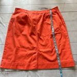 Pendleton  Denim Jean Skirt Orange Straight Pencil Women’s Size 16 Photo 5