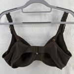 Natori Bra 36D Brown Lace Trim Full Coverage Underwire Comfortable Everyday Photo 1