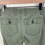 CAbi The Quest Skinny Ankle Olive Green Stretch Cords Womens Size 4 Cotton Blend Photo 7