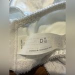 Just My Size  Vintage Bra White Satin Lace Pearl Detail 1985 Underwire NWT 44D #2 Photo 8