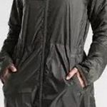 STYLUS Womens Black Lightweight Full Zip Drawstring Waist Jacket XS Photo 0