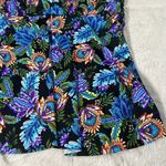 Swim Solutions Tankini Top Swimsuit size 10 Boho Paisley V Neck Underwire NEW Blue Photo 13